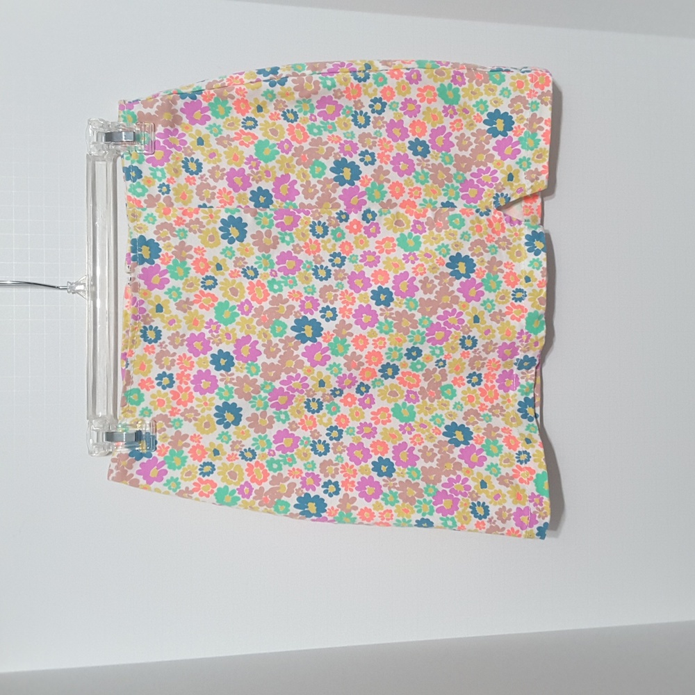 Wild Fable Flowered Mini Skirt sz 4